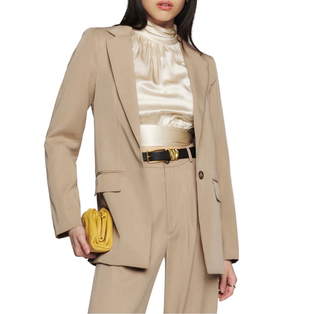 REFORMATION Major Twill Blazer